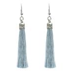 Fako Bijoux - Oorbellen - Kwast Romania - Grijs, Verzenden, Nieuw