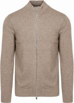 Profuomo Vest Merinowol Taupe maat Maat 48/50 (M) Heren, Kleding | Heren, Bruin, Nieuw, Profuomo, Verzenden