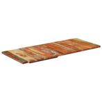 vidaXL Tafelblad rechthoekig 25-27 mm 60x140cm massief, Verzenden, Nieuw