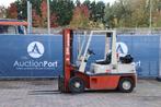 Veiling: Heftruck Nissan PH02A25U LPG 2500kg 4.75m, Zakelijke goederen, Machines en Bouw | Heftrucks en Intern transport, Ophalen