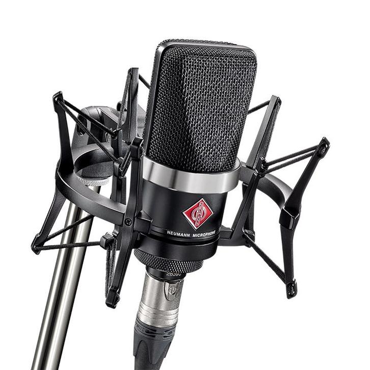 Neumann TLM 102 bk Black Studio Set, Musique & Instruments, Microphones, Enlèvement ou Envoi
