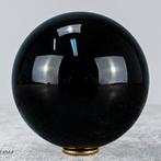 Obsidienne noire naturelle Kugel, Mexique- 1205.36 g