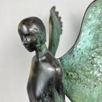 J. Zak (XX-XXI) - The ANGEL- SHE - LARGE- bronze 5kg, Antiquités & Art