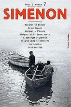 Tout Simenon, tome 7  Simenon, Georges  Book, Livres, Simenon, Georges, Verzenden