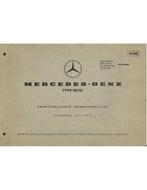 1963 MERCEDES BENZ 190 SL ONDERDELENBOEK DUITS | ENGELS