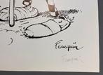 Franquin, André - 1 Offset Print - Gaston - Arlequin - 1986, Livres
