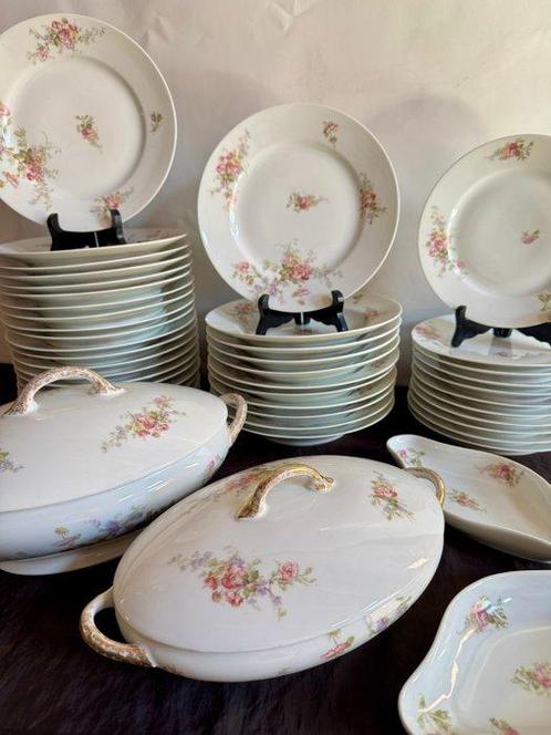 Vierzon - A.Hache & Cie. - Vierzon - Tafelservies -, Antiek en Kunst, Antiek | Glaswerk en Kristal