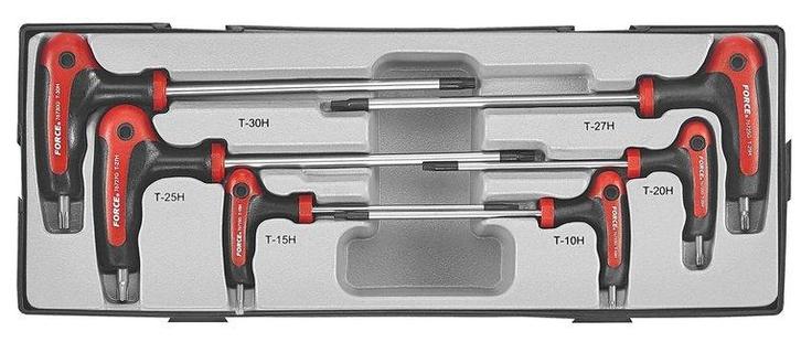 T-greep resistorx sleutelset 6 delig, Autos : Divers, Outils de voiture, Envoi