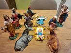 Crèche (11) - Plastique - Figurines de la crèche de Noël, Antiquités & Art