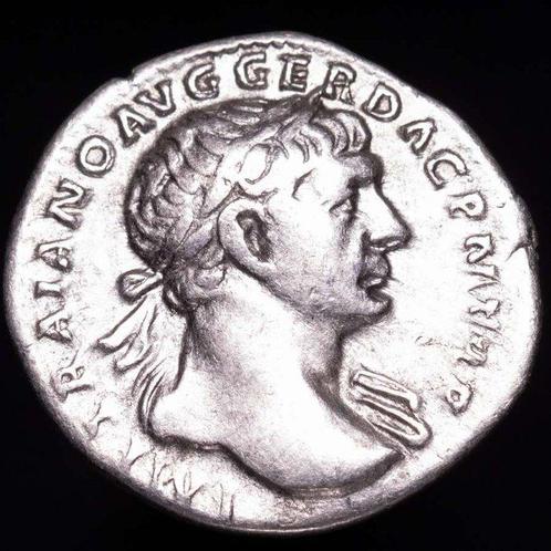 Romeinse Rijk. Trajan (98-117 n.Chr.). Denarius Rome, AD, Postzegels en Munten, Munten | Europa | Niet-Euromunten