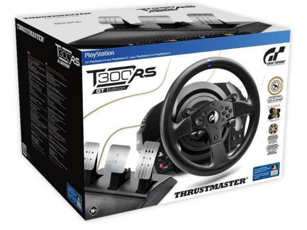 Veiling - Thrustmaster T300 RS GT Zwart, Games en Spelcomputers, Games | Overige