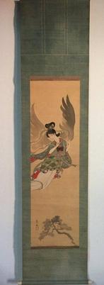 Heavenly maiden / Japanese Vintage Hanging Scroll KAKEJIKU /