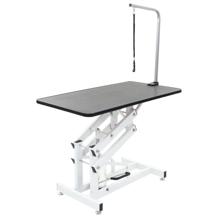 vidaXL Hydraulisch verstelbare trimtafel met aanlijnoptie, Dieren en Toebehoren, Overige Dieren-accessoires, Nieuw, Verzenden