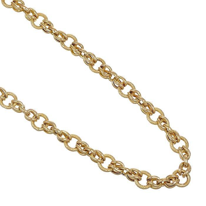 Halsketting - 18 karaat Geel goud, Witgoud, Handtassen en Accessoires, Kettingen