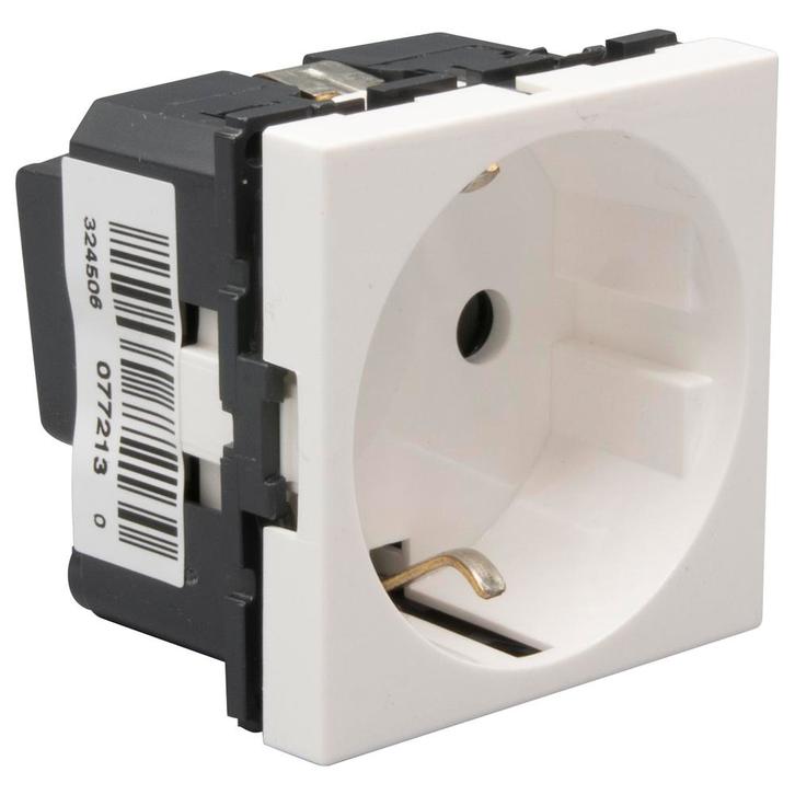 Legrand Mozaïek Wandstopcontact (WCD schakelmateriaal), Doe-het-zelf en Bouw, Elektriciteit en Kabels, Verzenden