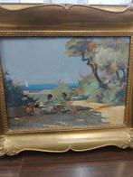 Cafiero Filippelli (1889-1973) - Colazione al mare, Antiek en Kunst