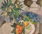 Johan Buning (1893-1963) - Still life on table with flowers, Antiek en Kunst