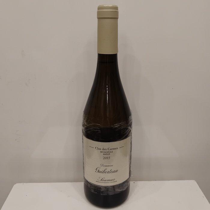 2015 Domaine Guiberteau Clos des Carmes - Brézé - Saumur -, Verzamelen, Wijnen
