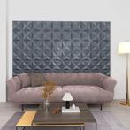 vidaXL 24 st Wandpanelen 3D origami 6 m² 50x50 cm grijs, Doe-het-zelf en Bouw, Verzenden, Nieuw