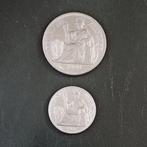 Frans Indochina. 50 Centimes / Piastre 1900/1936 (2 monete)