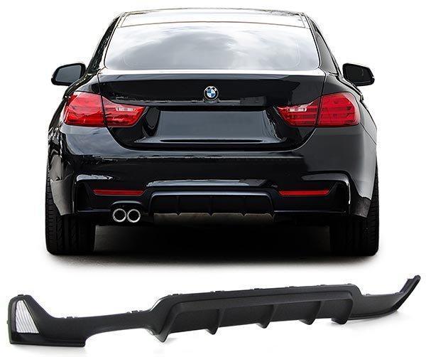 Performance Look Diffuser BMW 4 Serie F32 F32 F36 B386, Auto-onderdelen, Carrosserie, Nieuw, BMW, Achter
