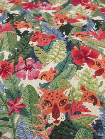 Géants en jacquard exclusifs Göbelin : Guépards de la jungle