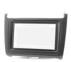 Facade Adaptateur Autoradio 2-Din Noir Pour Volkswagen Vw Po, Auto diversen, Autoradio's, Verzenden, Nieuw