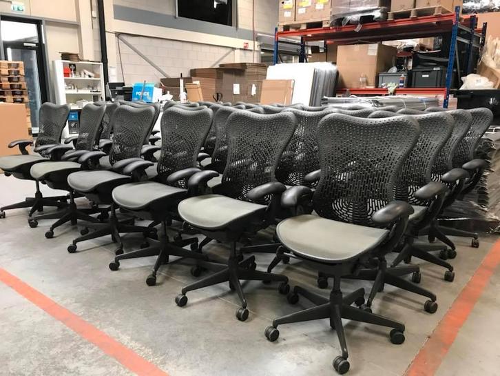 Herman Miller Mirra Bureaustoelen (Als Nieuw), Huis en Inrichting, Bureaustoelen, Bureaustoel, Zwart, Nieuw, Ergonomisch, Verzenden