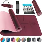 KESSER® Yoga Mat Extra Dik - 183x61cm - Antislip- Bordeaux, Verzenden, Nieuw