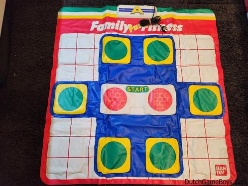 Nintendo Nes - Family Fun Fitness Mat, Games en Spelcomputers, Spelcomputers | Nintendo NES, Gebruikt, Verzenden