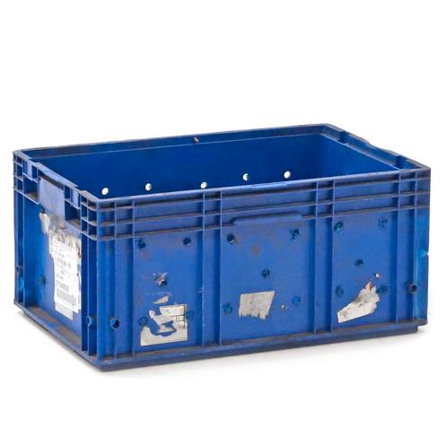 Stapelbak kunststof  L: 590, B: 390, H: 280 (mm) blauw, Bricolage & Construction, Casiers & Boîtes, Enlèvement ou Envoi