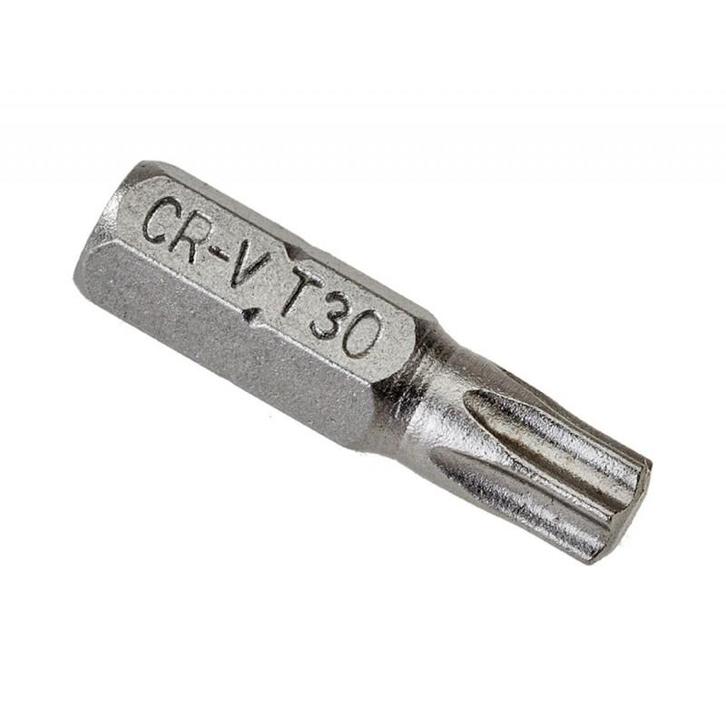 T30 x 25 mm Torx bits - 40 stuks in kunststof box - bitset -, Doe-het-zelf en Bouw, Gereedschapskisten, Ophalen of Verzenden