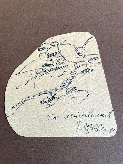 Tabary - Iznogoud - Dessin original dédicacé, Boeken, Stripverhalen