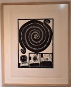 Pierre Alechinsky - Spirale, Antiquités & Art, Art | Lithographies & Sérigraphies, Verzenden