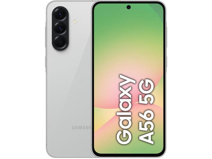 Samsung Galaxy A56 - Smartphone - 256GB opslag 5G - Grijs, Audio, Tv en Foto, Televisies, Zo goed als nieuw, Verzenden