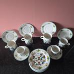 Kerstservies - Kop en schotel + Gebaksbordjes - Service de, Nieuw