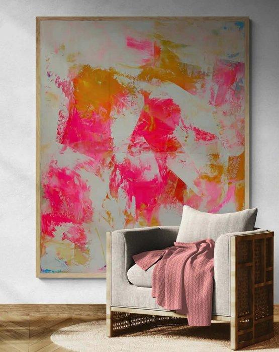 Giogia fl - Loveeeee Song -XL -, Antiquités & Art, Art | Peinture | Moderne