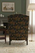 Fauteuil - Hout, Textiel - Oorfauteuil