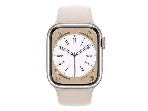Apple Watch Series 8 41mm / SV - Starlight, Huis en Inrichting, Woonaccessoires | Overige, Nieuw, Verzenden