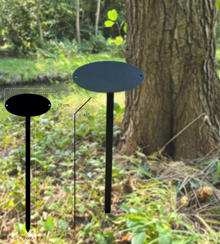 Bewegwijzering bord op paal, Verzamelen, Merken en Reclamevoorwerpen, Verzenden