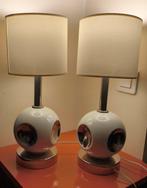 Nachtlampje - Keramiek, Metaal - Rétro-futuristisch ontwerp