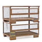 Gebruikte Gaascontainer  L: 1240, B: 850, H: 1245 (mm) bruin