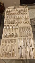 Ménagère (89) - Plaqué(e) argent - Espagnol Meneses, Antiquités & Art