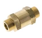 G 3/4 Buitendraad Messing Terugslagklep 0.1-40 bar, Verzenden, Nieuw