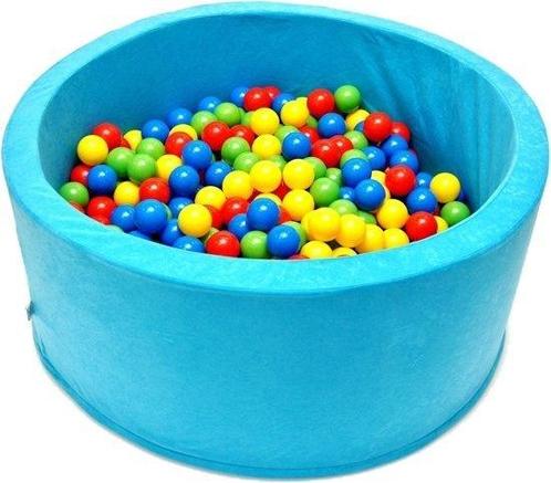 Ballenbak - stevige ballenbad -90 x 40 cm - lichtblauw in..., Kinderen en Baby's, Speelgoed | Babyspeelgoed, Nieuw, Ophalen of Verzenden