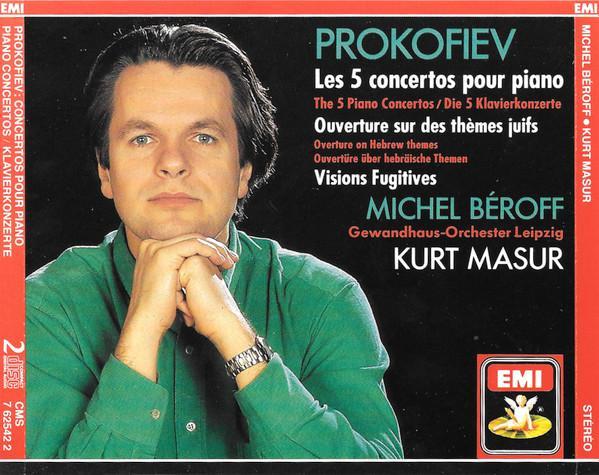 Prokofiev, Michel Béroff, Gewandhaus-Orchester Leipzig, Kurt, Cd's en Dvd's, Cd's | Pop, Gebruikt, Verzenden