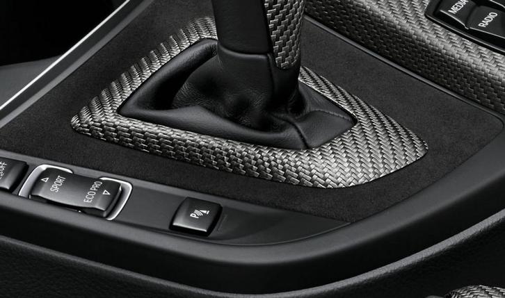 Carbon Schakel Cover OE BMW F30 F31 F32 F33 F36 B9931, Auto-onderdelen, Interieur en Bekleding, Nieuw, Herkomst onderdeel bekend