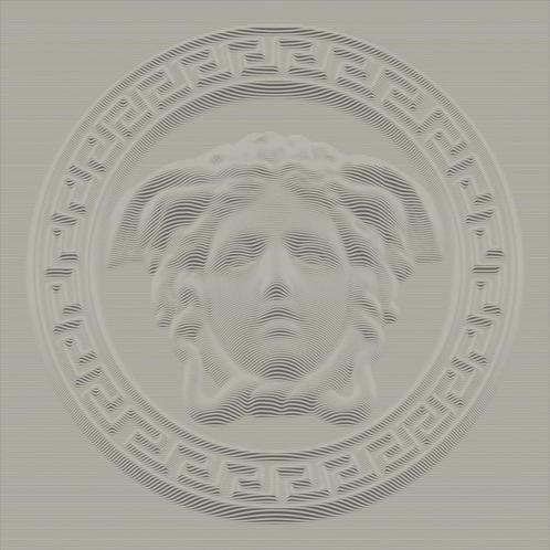 VERSACE Composizione White 3D Medusa 41x41 - Vloertegel en, Bricolage & Construction, Dalles & Carrelages, Enlèvement ou Envoi