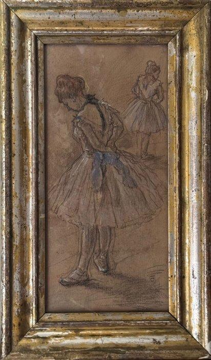 Italiaanse school (XX) - Le ballerine classiche, da Degas, Antiek en Kunst, Kunst | Schilderijen | Klassiek
