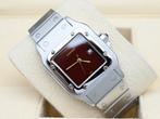 Cartier Santos Ref. 2960 Year 1980s (Box), Handtassen en Accessoires, Horloges | Heren, Overige merken, Staal, Polshorloge, Ophalen of Verzenden